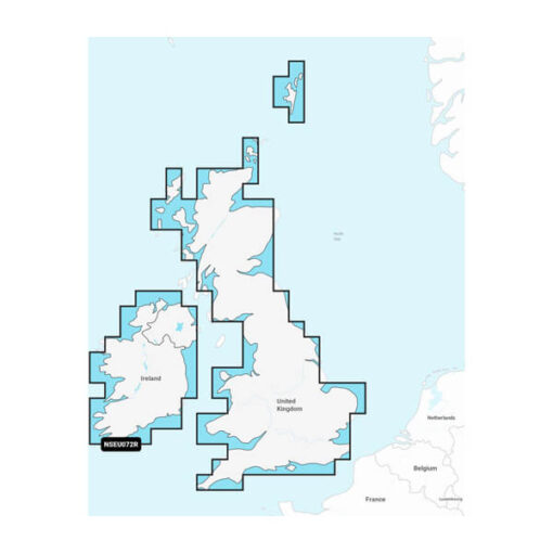 Garmin Navionics+ Seekarte - NSEU072R U.K. & Irland Seen & Flüsse (U.K. & Ireland Lakes & Rivers)