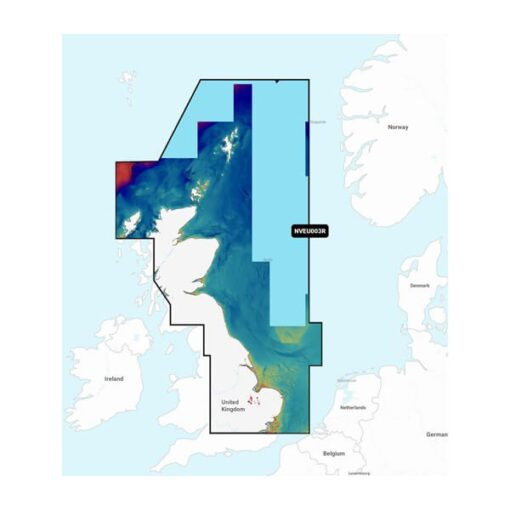 Garmin Navionics Vision+ Seekarte - NVEU003R Großbritannien, Nordostküste (Great Britain, Northeast Coast)