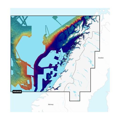 Garmin Navionics Vision+ Seekarte - NVEU053R Norwegen, Trondheim bis Tromsø (Norway, Trondheim to Tromso)