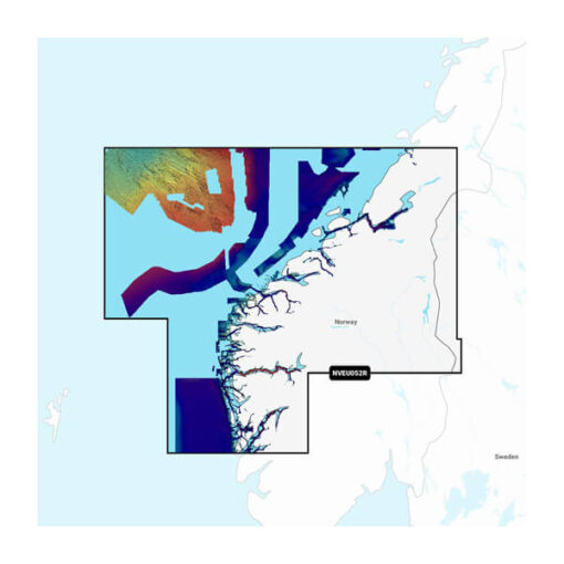 Garmin Navionics Vision+ Seekarte - NVEU052R Norwegen, Sognefjord bis Svefjorden (Norway, Sognefjord - Svefjorden)