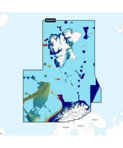 Garmin Navionics Vision+ Seekarte - NVEU054R Norwegen, Vestfjorden bis Svalbard (Norway, Vestfjorden to Svalbard)