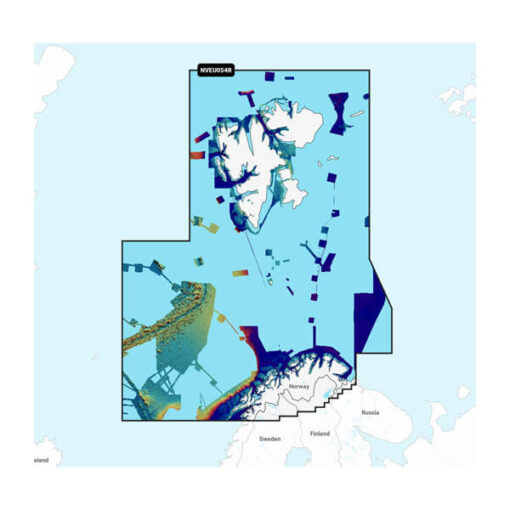 Garmin Navionics Vision+ Seekarte - NVEU055R Finnland, Seen & Flüsse (Finland, Lakes & Rivers)
