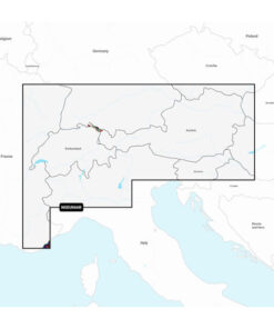 Garmin Navionics Vision+ Seekarte - NVEU066R Alpen, Seen & Flüsse (Alpine, Lakes & Rivers)