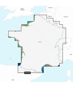 Garmin Navionics Vision+ Seekarte - NVEU080R Frankreich, Seen & Flüsse (France, Lakes & Rivers)