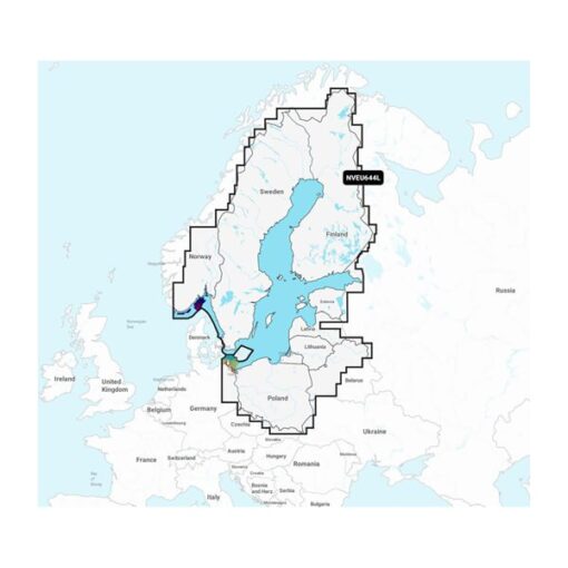 Garmin Navionics Vision+ Seekarte - NVEU644L Ostsee (Baltic Sea)