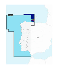 Garmin Navionics Vision+ Seekarte - NVEU009R Portugal & Spanien, Nordwest (Portugal & Spain, Northwest)