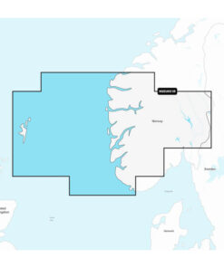Garmin Navionics+ Seekarte - NSEU051R Norwegen, Lista bis Sognefjord (Norway, Lista to Sognefjord)