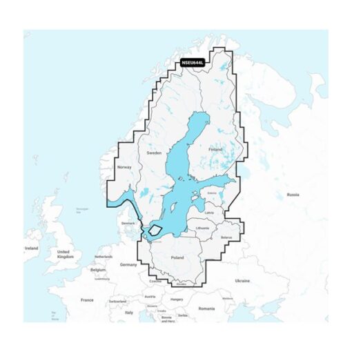Garmin Navionics+ Seekarte - NSEU644L Ostsee (Baltic Sea)