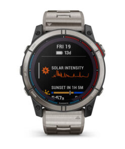 Garmin quatix 7X Sapphire Solar Titan GPS-Marine-Smartwatch mit Solarladung