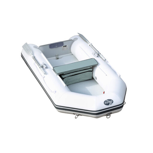 ALPUNA nautic KL 250 ultraleichtes Boot mit Rucksack - weiss