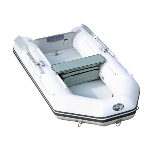 ALPUNA nautic KL 250 ultraleichtes Boot mit Rucksack - weiss