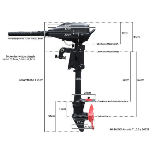 Haswing Armada T 10.0 / 5760W / 48V Brushless