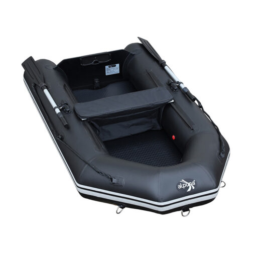 ALPUNA nautic KL 230 ultraleichtes Boot mit Rucksack - schwarz