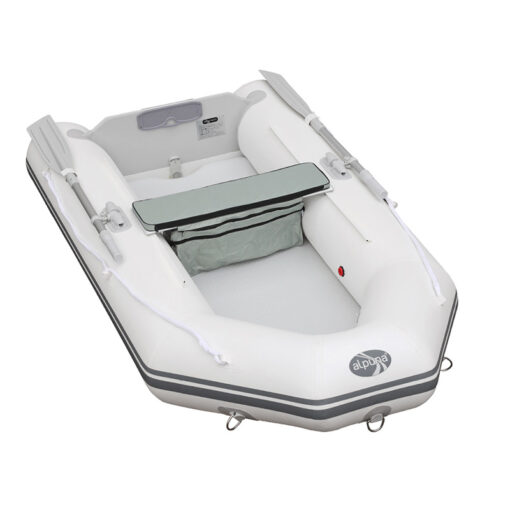 ALPUNA nautic KL 230 ultraleichtes Boot mit Rucksack - weiss