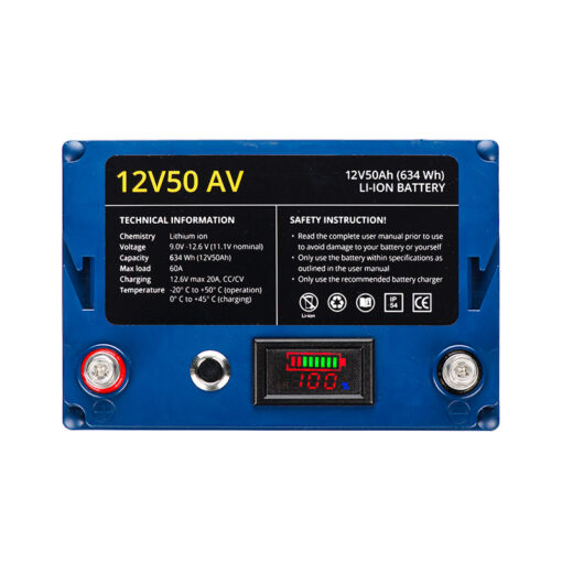 RebelCell 12V50 AV Li-Ion Akku (632 Wh)