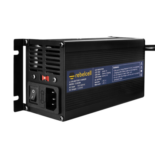 RebelCell 12,6V20A NMC Ladegerät für 12V70 AV-Li-Ion-Akkus