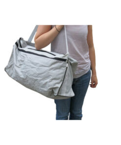 Sitzpolster inkl. Stauraumtasche in diversen Längen / Farben: grau oder schwarz