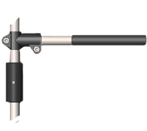 SKRUBBES Dreh-Arm Nachrüstsatz für Single Stange Ø18 mm