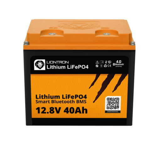 LIONTRON LiFePO4 12,8V 40Ah LX smart BMS mit Bluetooth - IP65